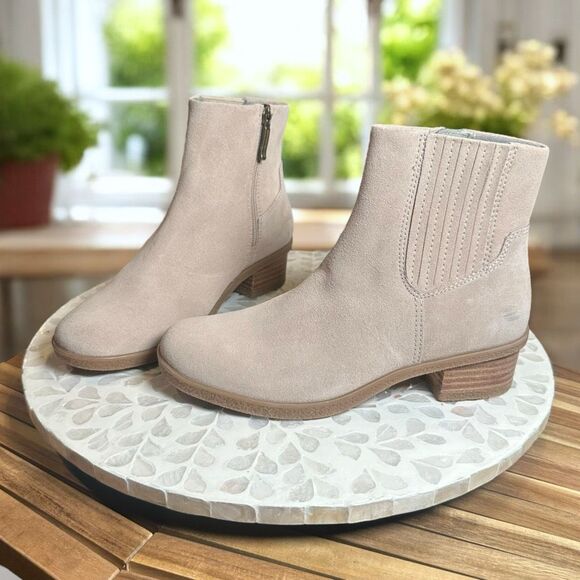Dansko $220 Daisie Waterproof Nubuck Leather Chelsea Ankle Boots Women EU 36 NEW - Picture 4 of 14